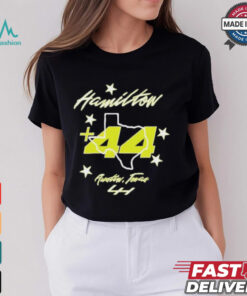 Lewis hamilton plus 44 lone star 2024 T shirt