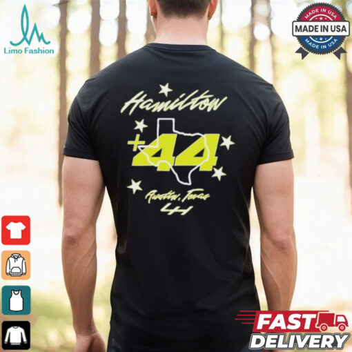 Lewis hamilton plus 44 lone star 2024 T shirt