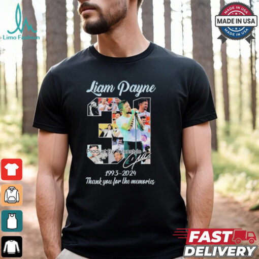 Liam Payne 31 Years Of 1993 2024 Thank You For The Memories T Shirt
