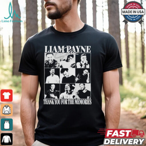 Liam Payne signature thank you for the memories shirt