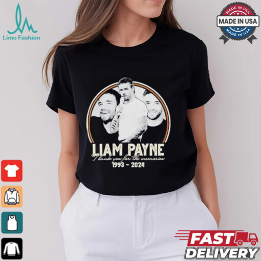 Liam payne 1993 2024 thank you for the memories shirt