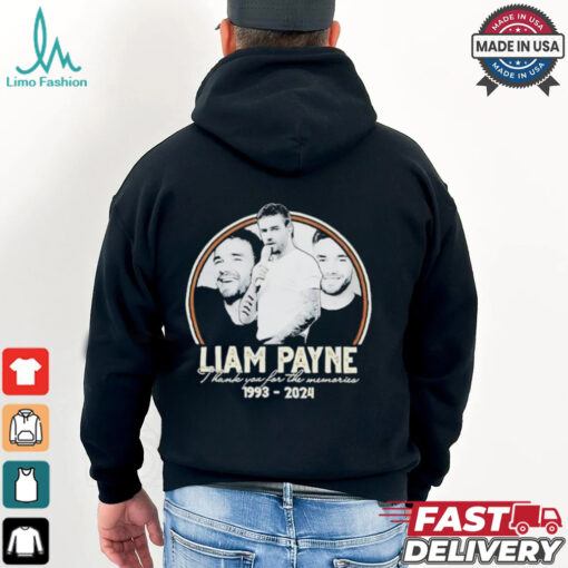 Liam payne 1993 2024 thank you for the memories shirt