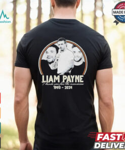 Liam payne 1993 2024 thank you for the memories shirt