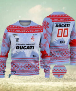 Limited Gresini Racing Ugly Christmas Sweater Gift For Holiday