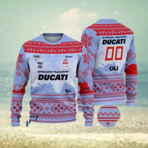 Limited Gresini Racing Ugly Christmas Sweater Gift For Holiday