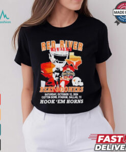 Longhorns Red River Rivalry Beat Sooners 2024 Hook ‘Em Horns Shirt
