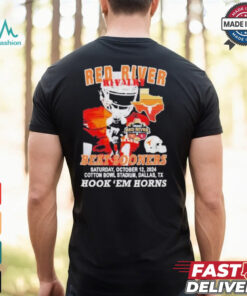 Longhorns Red River Rivalry Beat Sooners 2024 Hook ‘Em Horns Shirt