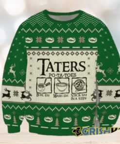 Lord of the Rings Taters Potatoes Sweatshirt is newly launched for Christmas