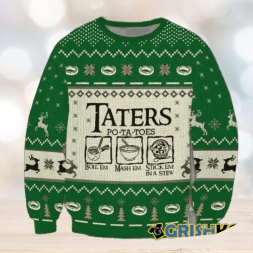 Lord of the Rings Taters Potatoes Sweatshirt is newly launched for Christmas