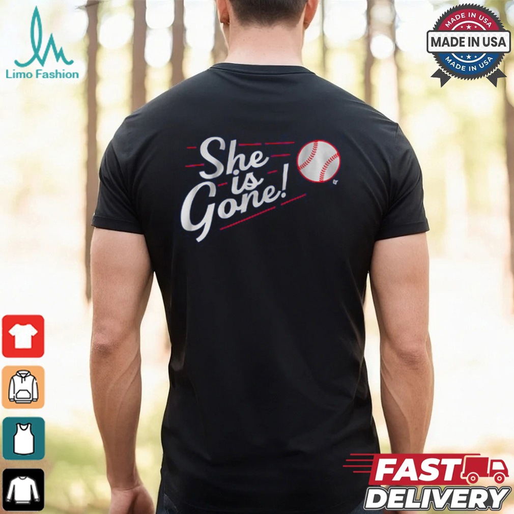 Los Angeles Baseball She is Gone Shirt Los Angeles Baseball She is Gone Shirt