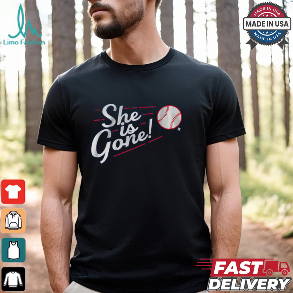 Los Angeles Baseball She is Gone Shirt Los Angeles Baseball She is Gone Shirt