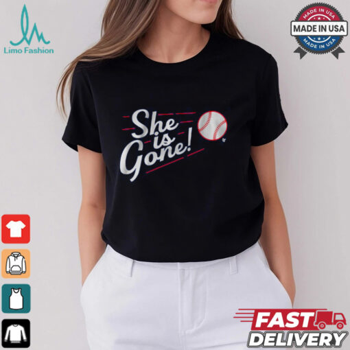 Los Angeles Baseball She is Gone Shirt