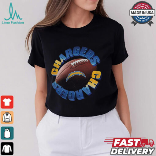 Los Angeles Chargers Spiral Heavyweight T Shirt