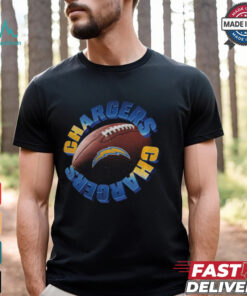 Los Angeles Chargers Spiral Heavyweight T Shirt