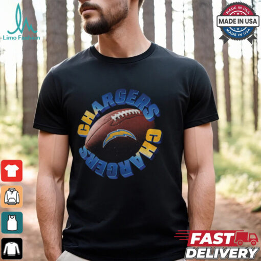 Los Angeles Chargers Spiral Heavyweight T Shirt