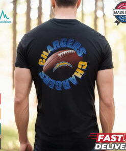 Los Angeles Chargers Spiral Heavyweight T Shirt