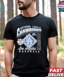 Los Angeles Dodgers 2024 National League Champions ’47 Franklin Vintage Shirt