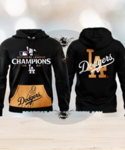 Los Angeles Dodgers 2024 National League Champions Locker Room Hoodie
