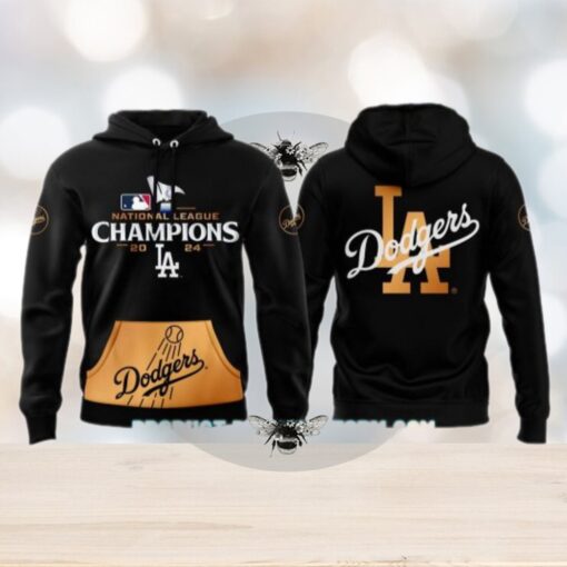 Los Angeles Dodgers 2024 National League Champions Locker Room Hoodie