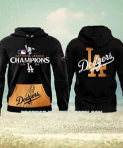 Los Angeles Dodgers 2024 National League Champions Locker Room Hoodie