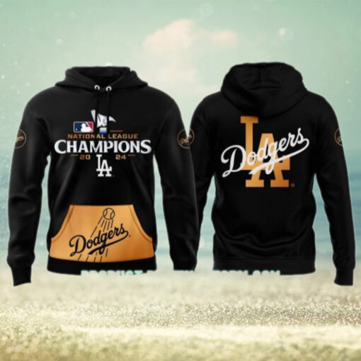 Los Angeles Dodgers 2024 National League Champions Locker Room Hoodie