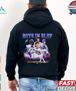 Los Angeles Dodgers 2024 World Series Champions Boys In Blue Player Graphic T Shirt