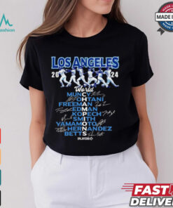 Los Angeles Dodgers 2024 World Series Champions Player Graphic T Shirt