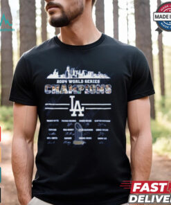 Los Angeles Dodgers 2024 World Series Champions T Shirt