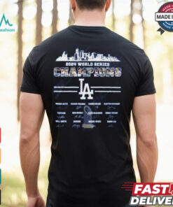 Los Angeles Dodgers 2024 World Series Champions T Shirt