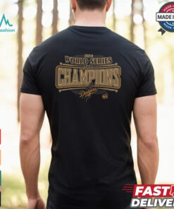 Los Angeles Dodgers 2024 World Series Champions World Series Shirt