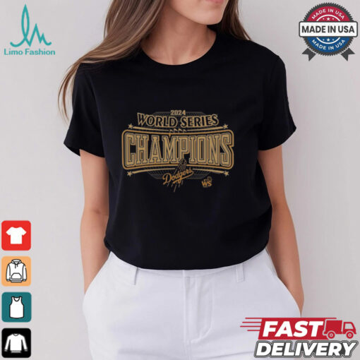 Los Angeles Dodgers 2024 World Series Champions World Series Shirt