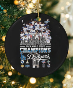 Los Angeles Dodgers Baseball World Series Champions 2024 Skyline T Shirt