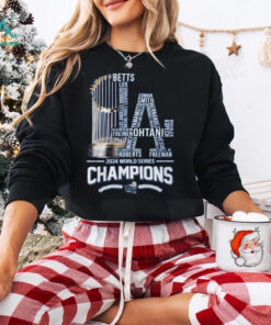 Los Angeles Dodgers Best LA 2024 World Series Champs Fan T Shirt