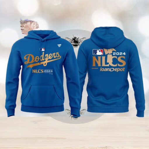 Los Angeles Dodgers Hoodie, Limited Edition Los Angeles Dodgers 2024 National League Division Champions Blue Hoodie