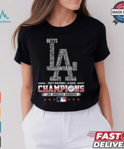 Los Angeles Dodgers LA Champs National League Champions 2024 T Shirt