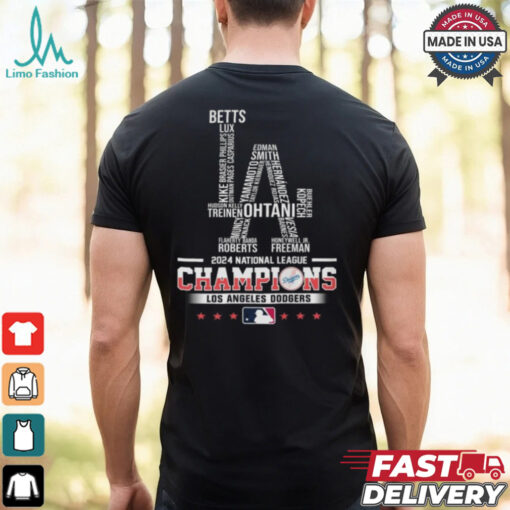 Los Angeles Dodgers LA Champs National League Champions 2024 T Shirt