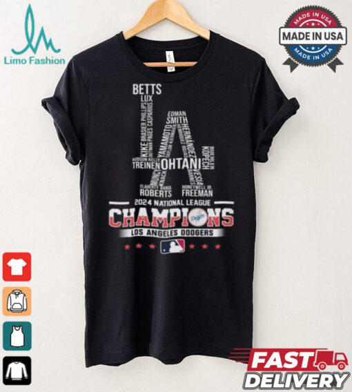 Los Angeles Dodgers LA Champs National League Champions 2024 T Shirt