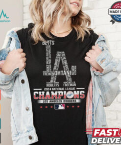 Los Angeles Dodgers LA Champs National League Champions 2024 T Shirt