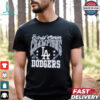Los Angeles Dodgers Fanatics Heather Charcoal 2024 World Series Champions Locker Room T Shirt