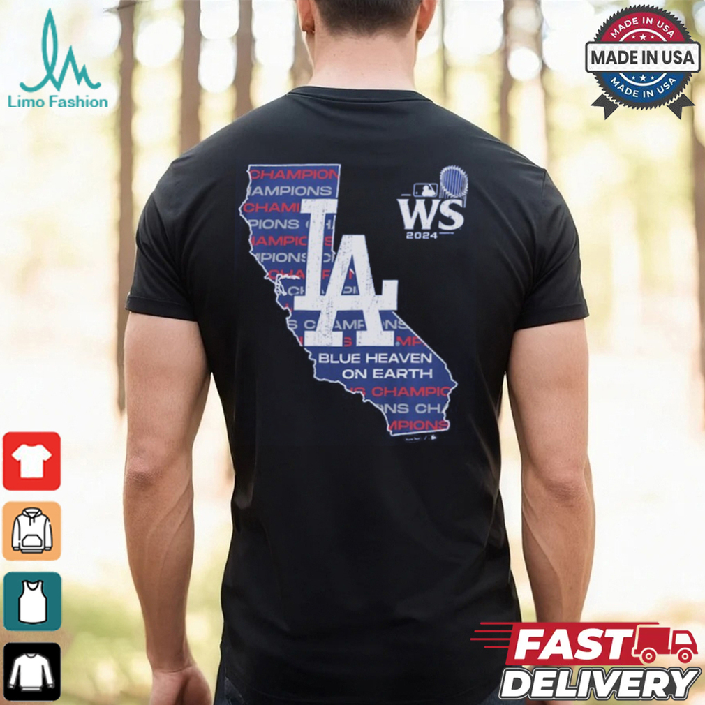 Los Angeles Dodgers Majestic Threads Women's 2024 World Series Champions Off Shoulder Shirt Los Angeles Dodgers Majestic Threads Women's 2024 World Series Champions Off Shoulder Shirt