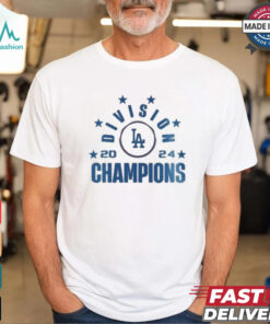 Los Angeles Dodgers NL West Division Champions 2024 Shirt