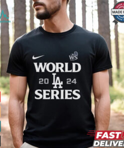 Los Angeles Dodgers Nike 2024 World Series Authentic Collection Legend T Shirt