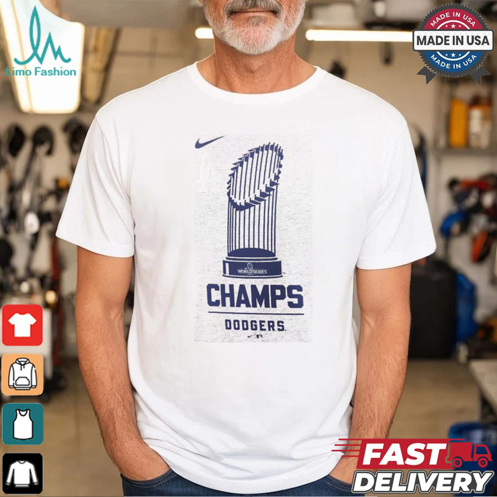 Los Angeles Dodgers Nike Heather Charcoal 2024 World Series Champions Tri Blend T Shirt Los Angeles Dodgers Nike Heather Charcoal 2024 World Series Champions Tri Blend T Shirt