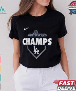 Los Angeles Dodgers Nike Royal 2024 World Series Champions Lock Up T Shirt