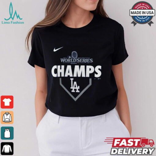 Los Angeles Dodgers Nike Royal 2024 World Series Champions Lock Up T Shirt