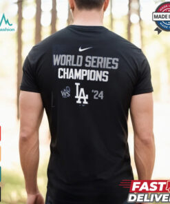 Los Angeles Dodgers Nike Royal 2024 World Series Champions T Shirt