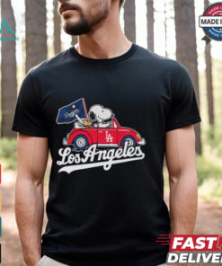 Los Angeles Dodgers Peanuts T Shirt
