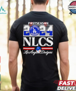 Los Angeles Dodgers Postseason 2024 NLCS logo shirt