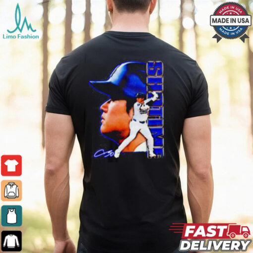 Los Angeles Dodgers Shohei Ohtani signature MLB shirt