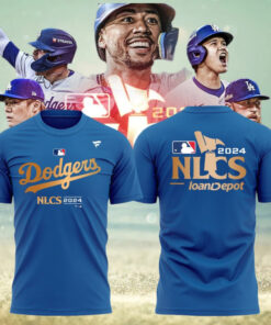 Los Angeles Dodgers TShirt, Limited Edition Los Angeles Dodgers 2024 National League Division Champions Blue Tee